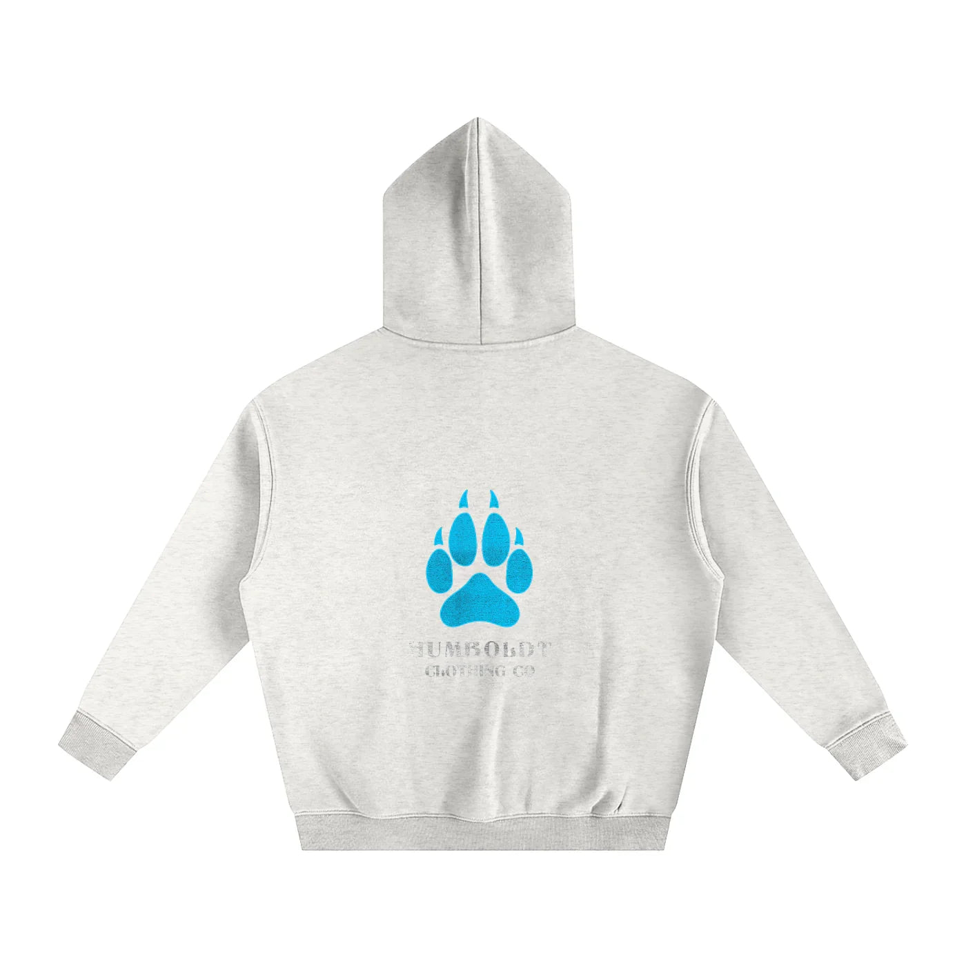 White Wolf Oversized Fleeced Pullover Hoodie - CUSTOM ORDER