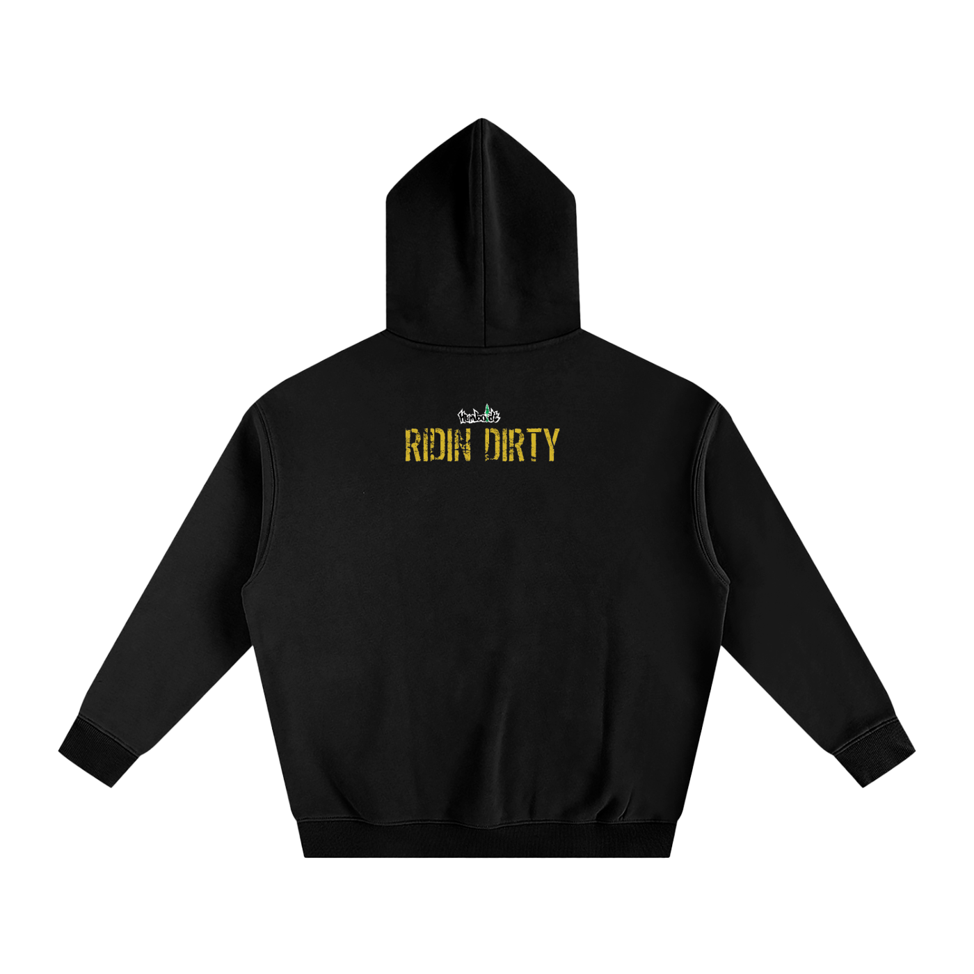 Ridin Dirty Oversize Fleeced Hoodie-CUSTOM ORDER