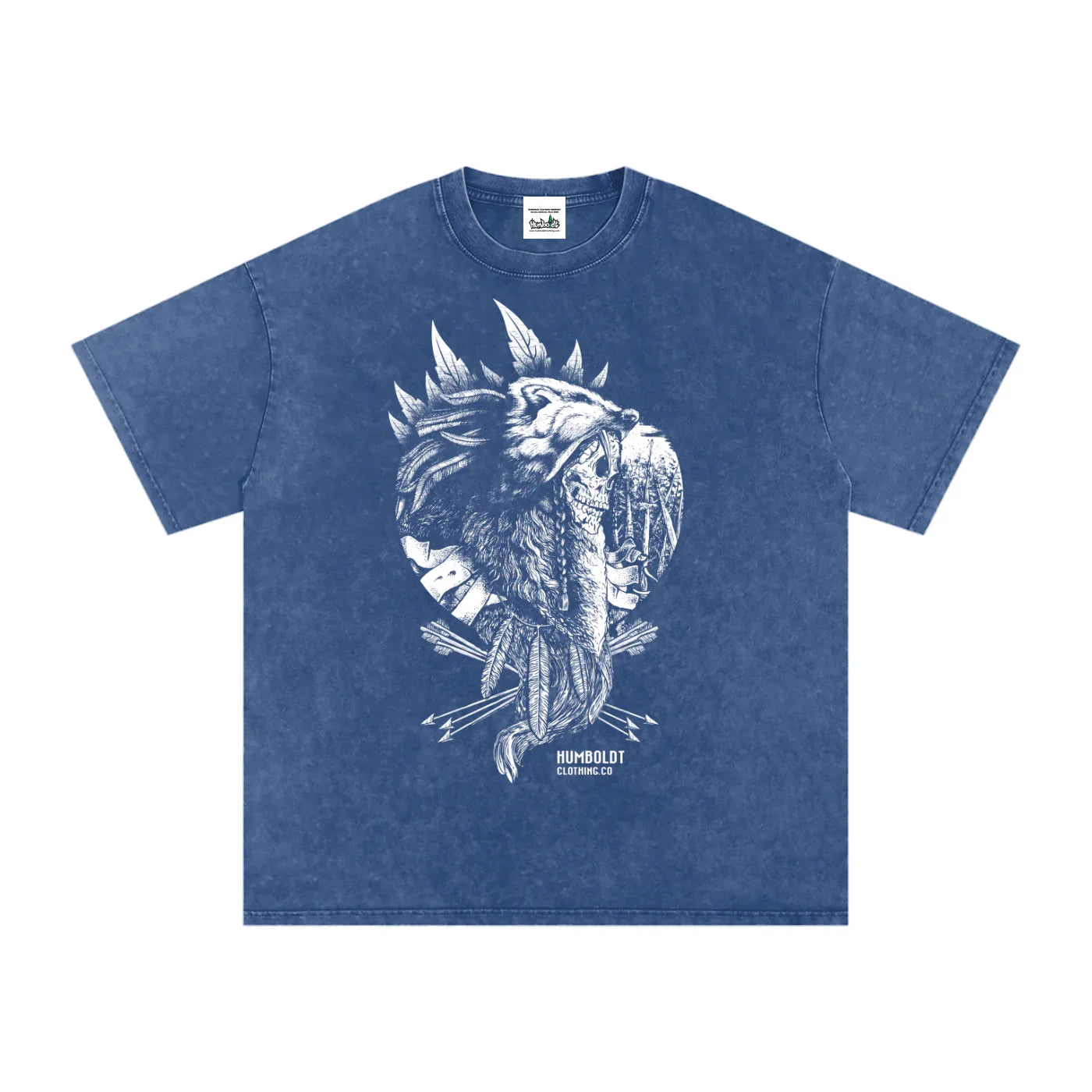 Natural Instinct Snow Washed Oversized Cotton TShirt - CUSTOM orDER