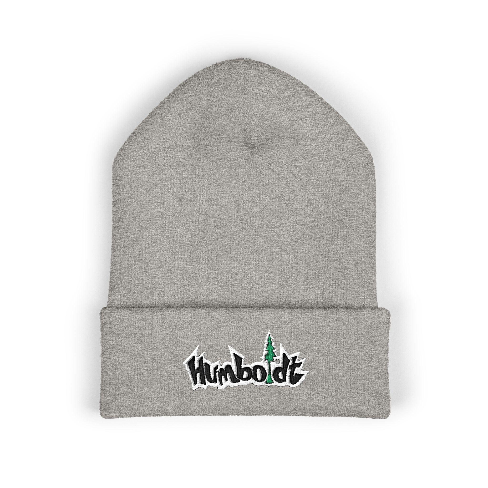 Treelogo Outline Embroidered Foldup Beanie-CUSTOM ORDER
