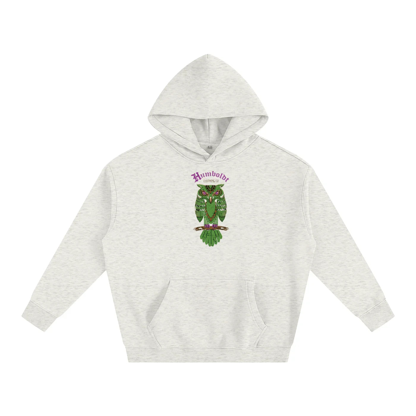 Mystic Forest Owl Oversize Fleeced Pullover Hoodie - CUSTOM ORDER