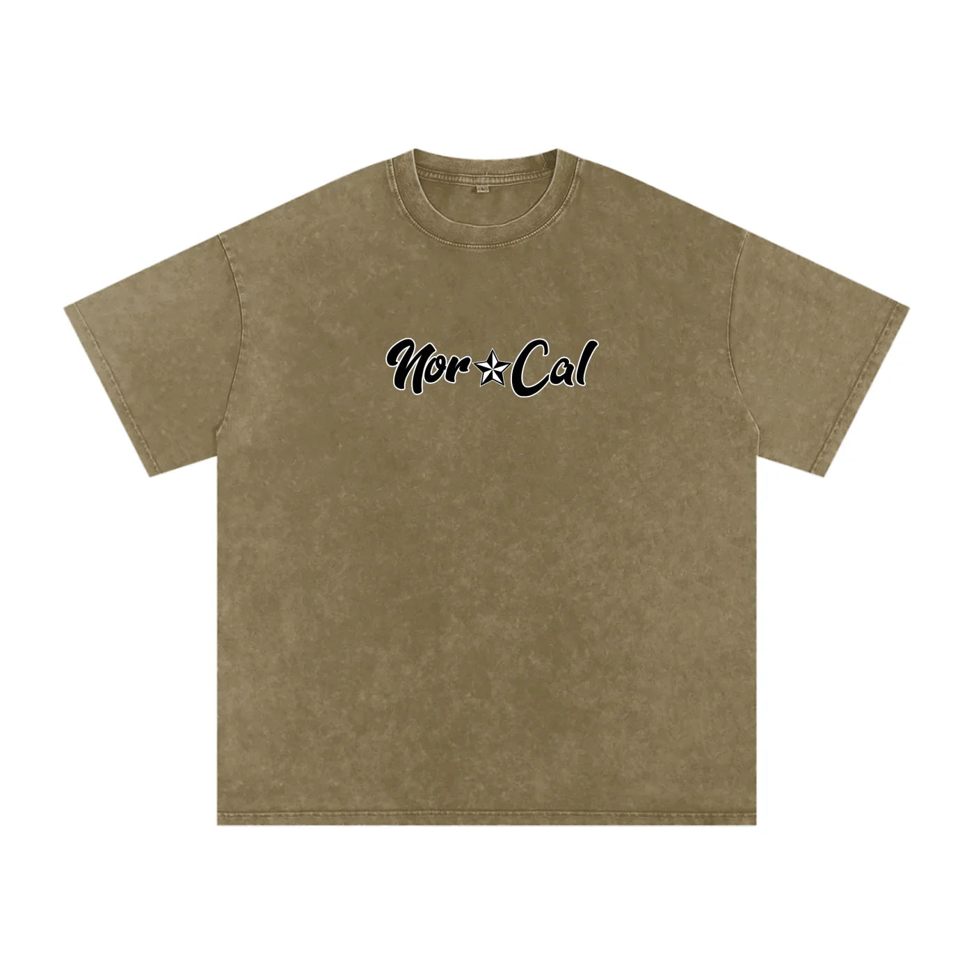 Norcal Acid Wash Oversize TShirt - CUSTOM ORDER