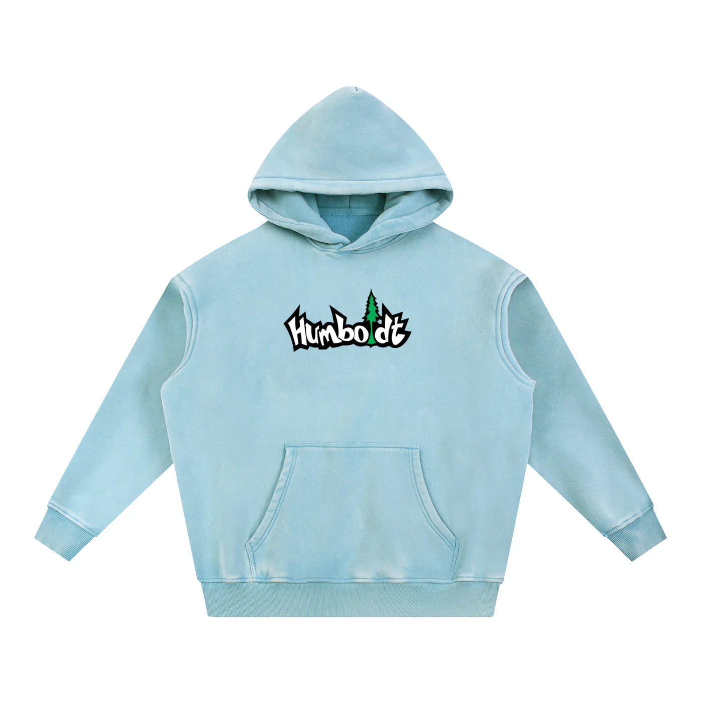 Norcals Finest Snow Wash Fleece Oversized Pullover Hoodie - CUSTOM ORDER