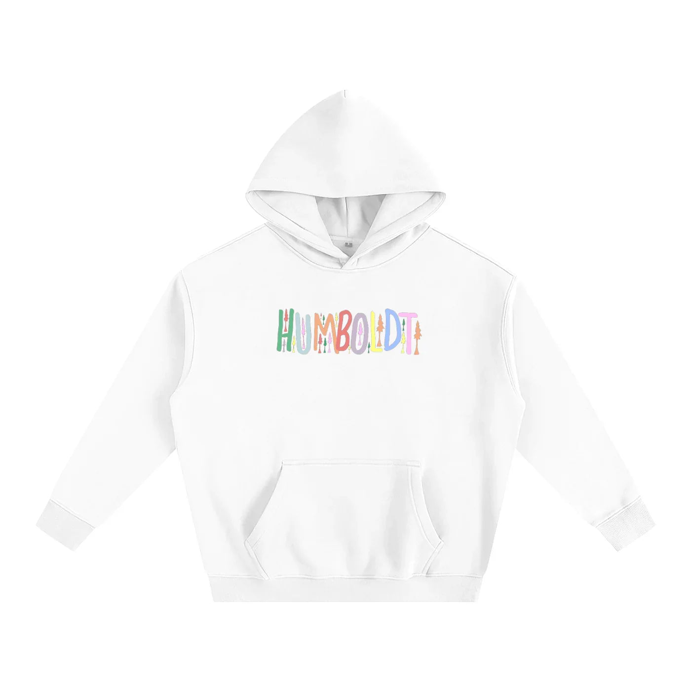 Fun With Color Oversized Fleeced Pullover Hoodie - CUSTOM ORDER