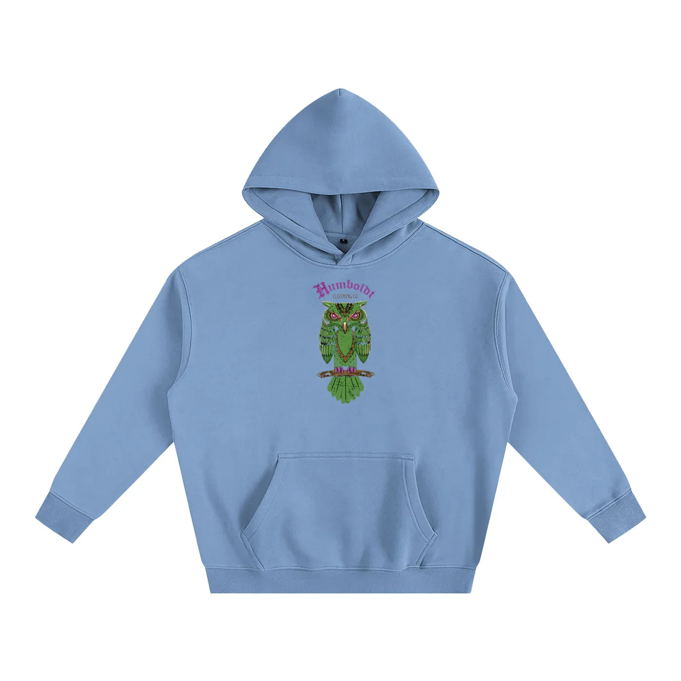 Mystic Forest Owl Oversize Fleeced Pullover Hoodie - CUSTOM ORDER