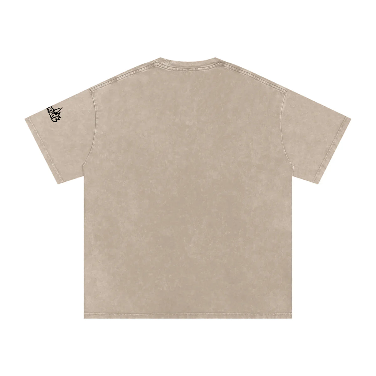 Highway 36 Snow Washed Oversized Cotton TShirt Black Ink Colorway - CUSTOM ORDER