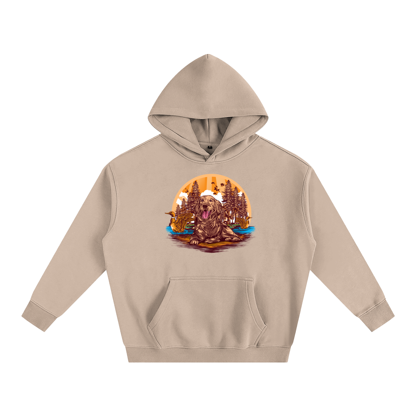 Retriever Oversize Fleeced Hoodie-CUSTOM ORDER