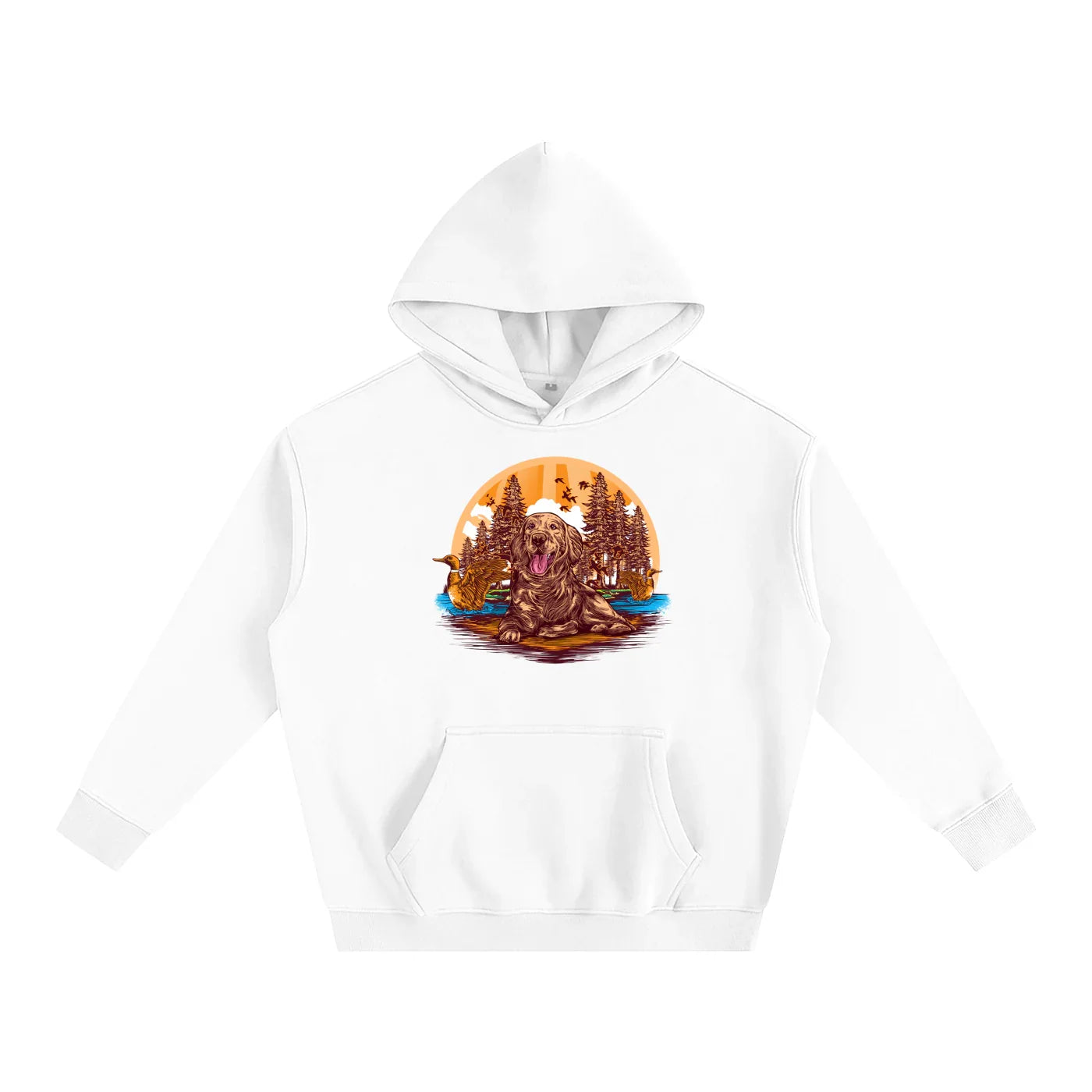 Retriever Oversized Fleeced Pullover Hoodie - CUSTOM ORDER