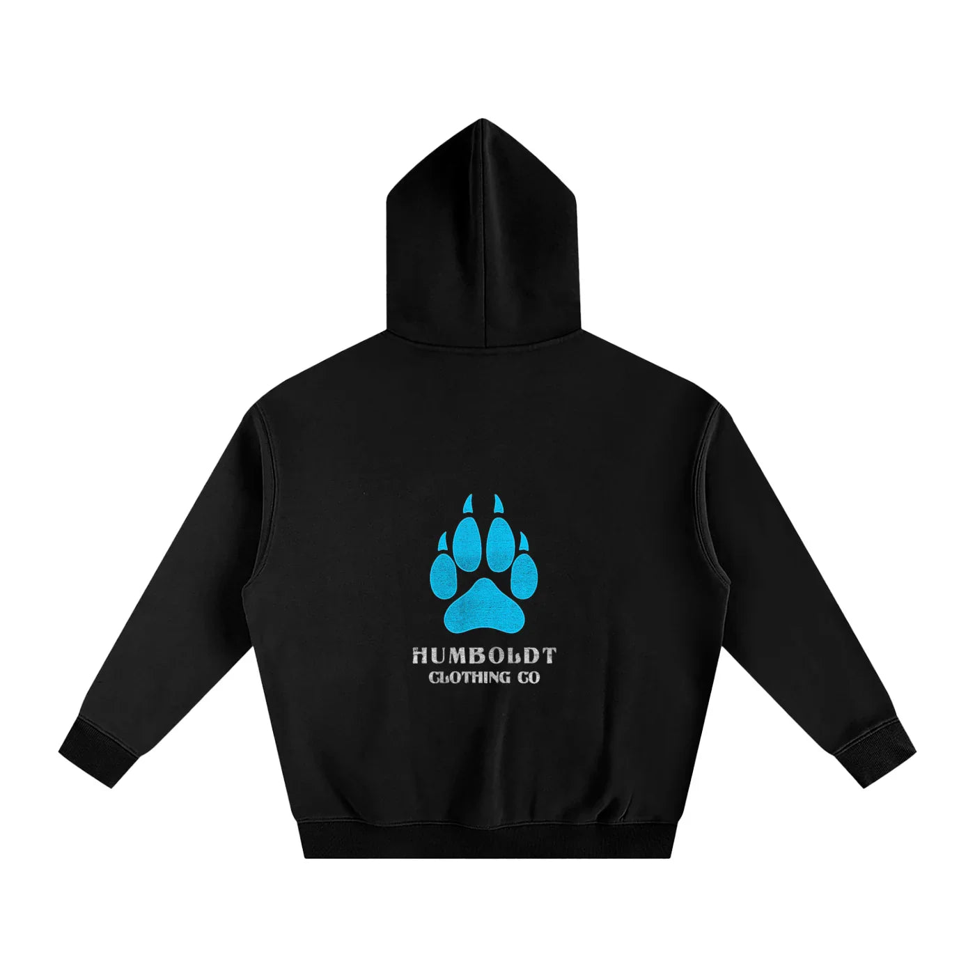 White Wolf Oversized Fleeced Pullover Hoodie - CUSTOM ORDER