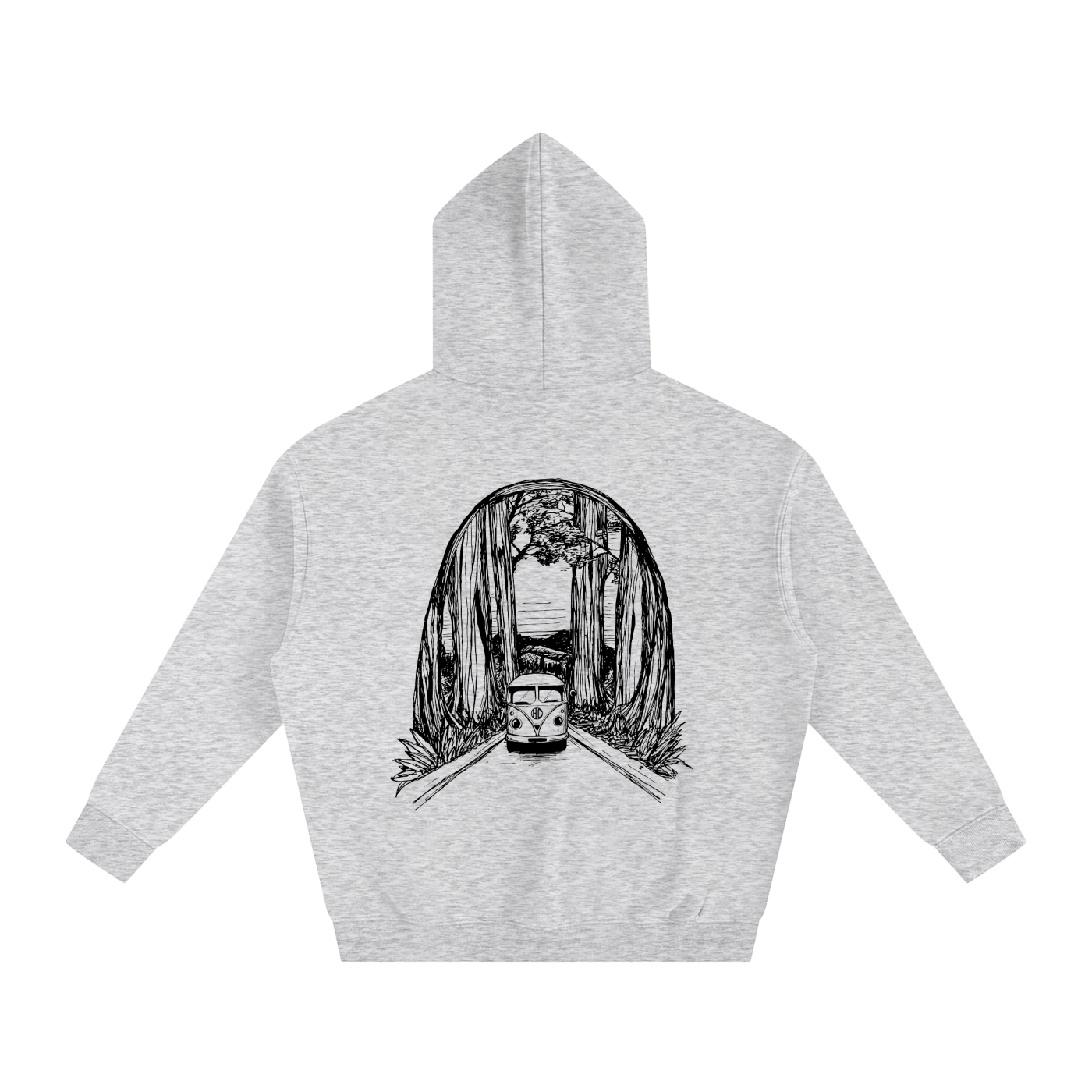 V Dub Oversize Fleeced Hoodie-CUSTOM ORDER