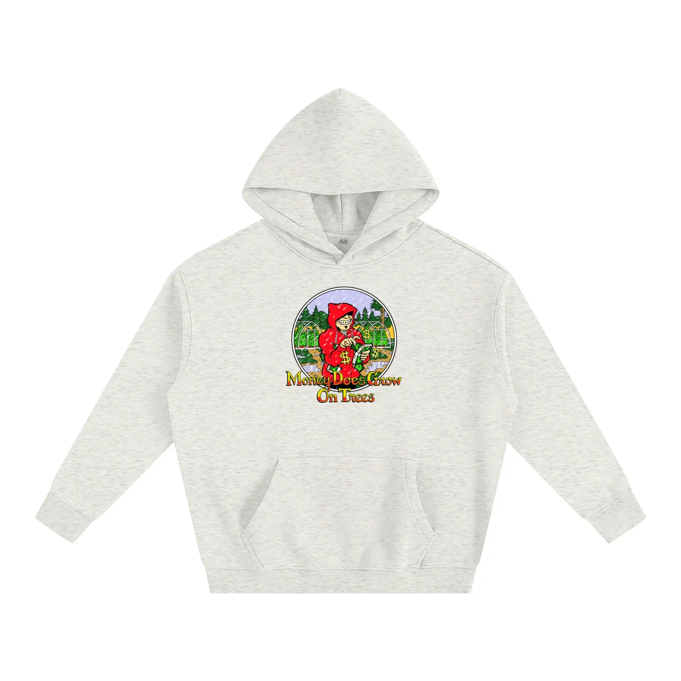 Money Trees Oversized Fleeced Pullover Hoodie - CUSTOM ORDER