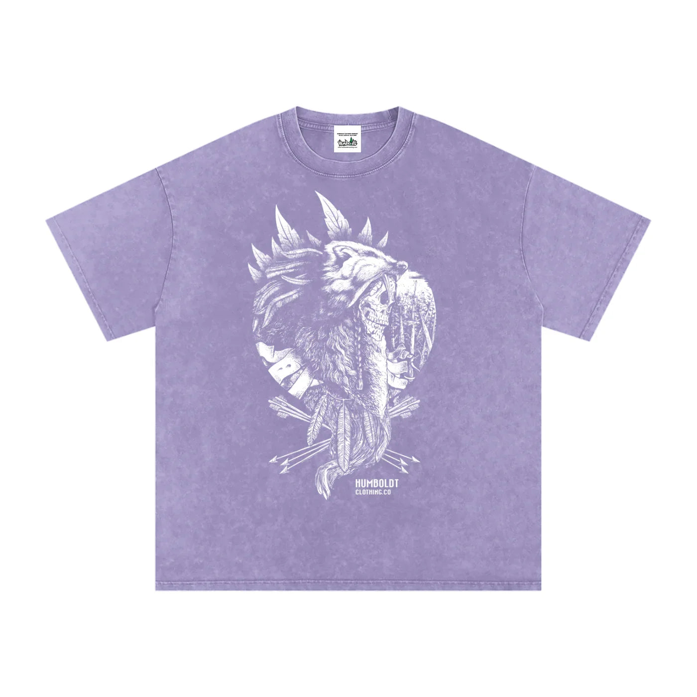 Natural Instinct Snow Washed Oversized Cotton TShirt - CUSTOM orDER