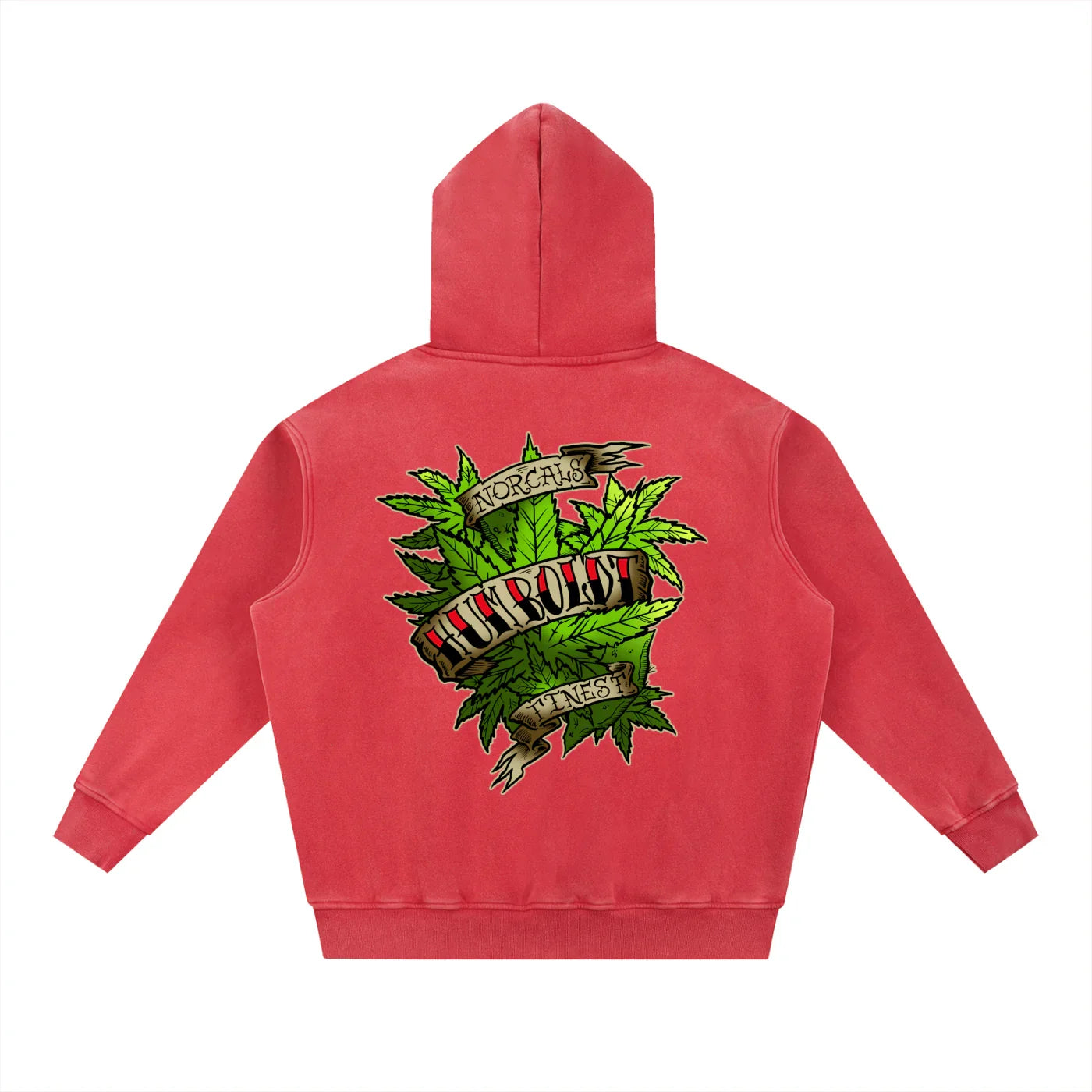 Norcals Finest Snow Wash Fleece Oversized Pullover Hoodie - CUSTOM ORDER