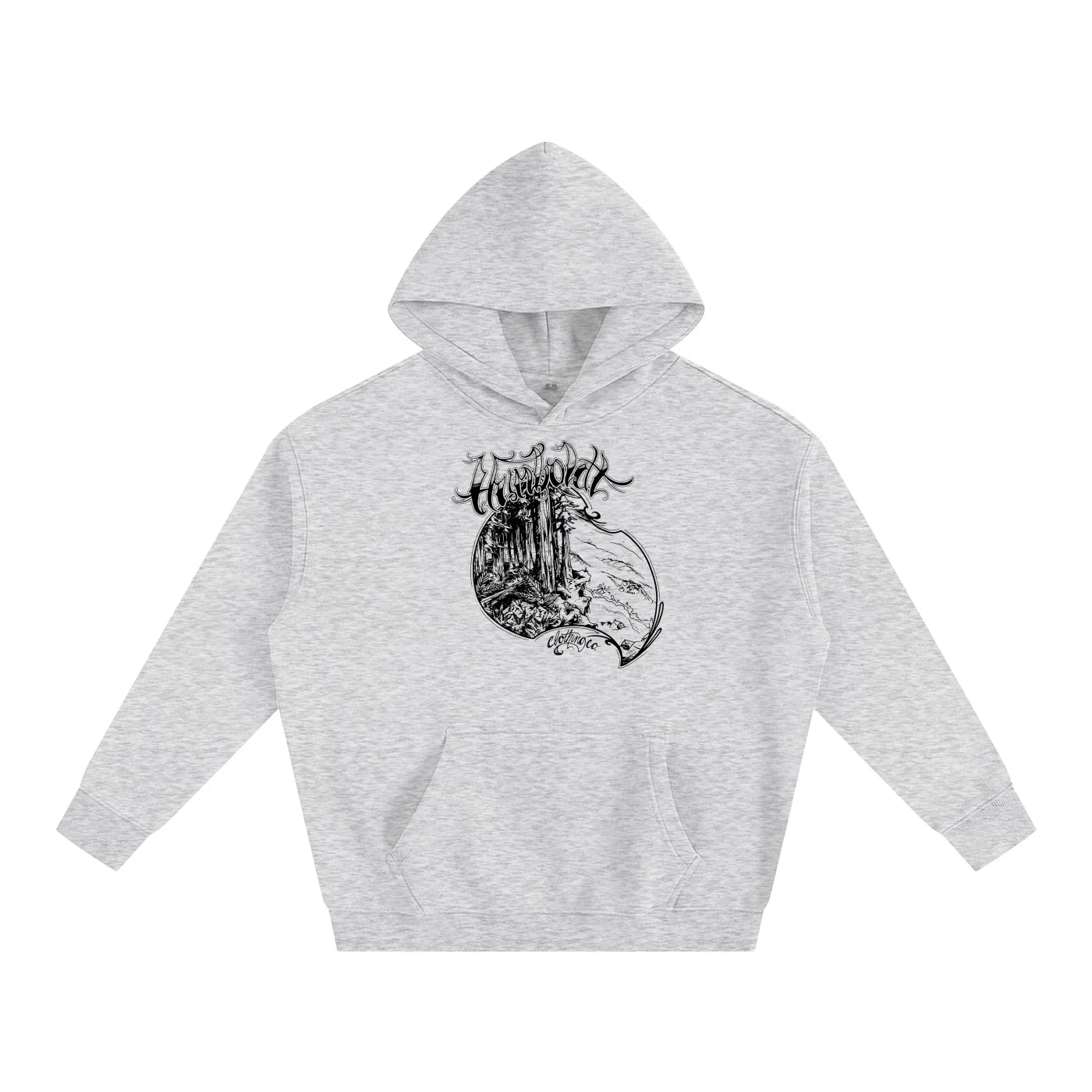 Inked Paradise Oversized Fleeced Pullover Hoodie - CUSTOM ORDER