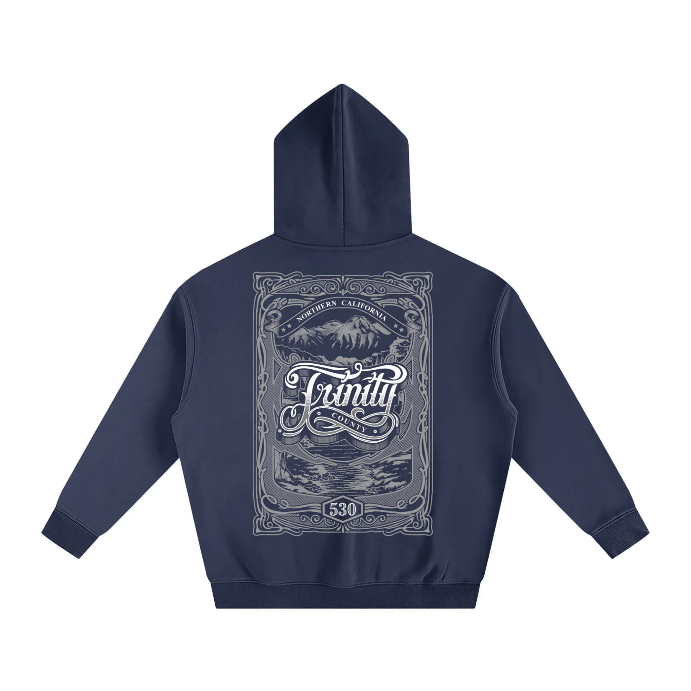 Trinity 530 Oversize Fleeced Pullover Hoodie-CUSTOM ORDER