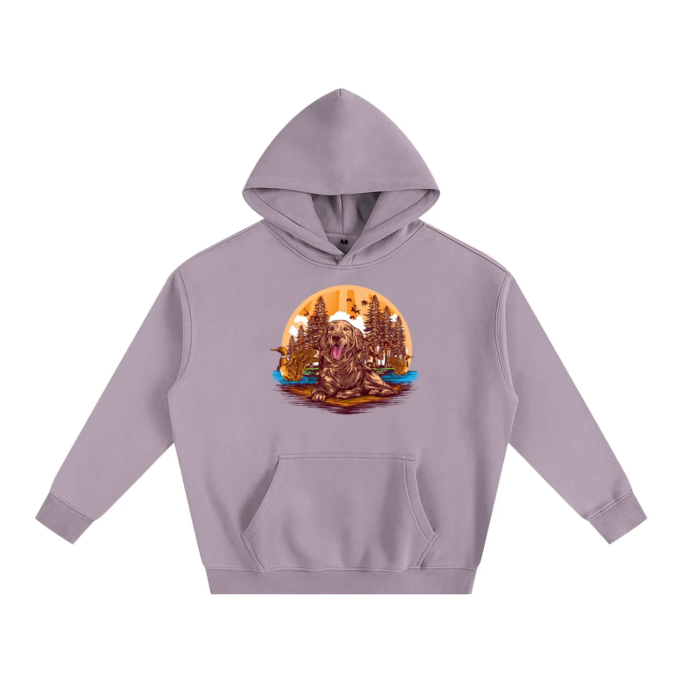 Retriever Oversized Fleeced Pullover Hoodie - CUSTOM ORDER