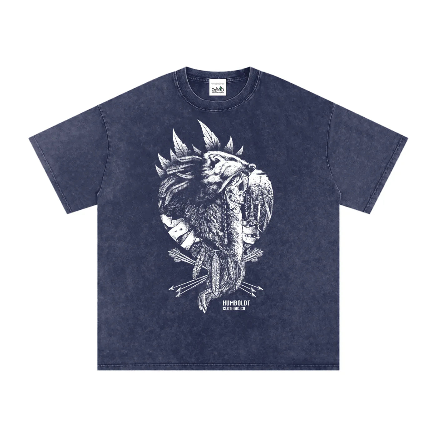 Natural Instinct Snow Washed Oversized Cotton TShirt - CUSTOM orDER