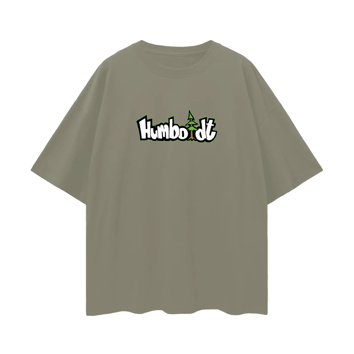 Treelogo Classic Streetwear Loose Drop Shoulder Tshirt - CUSTOM ORDER