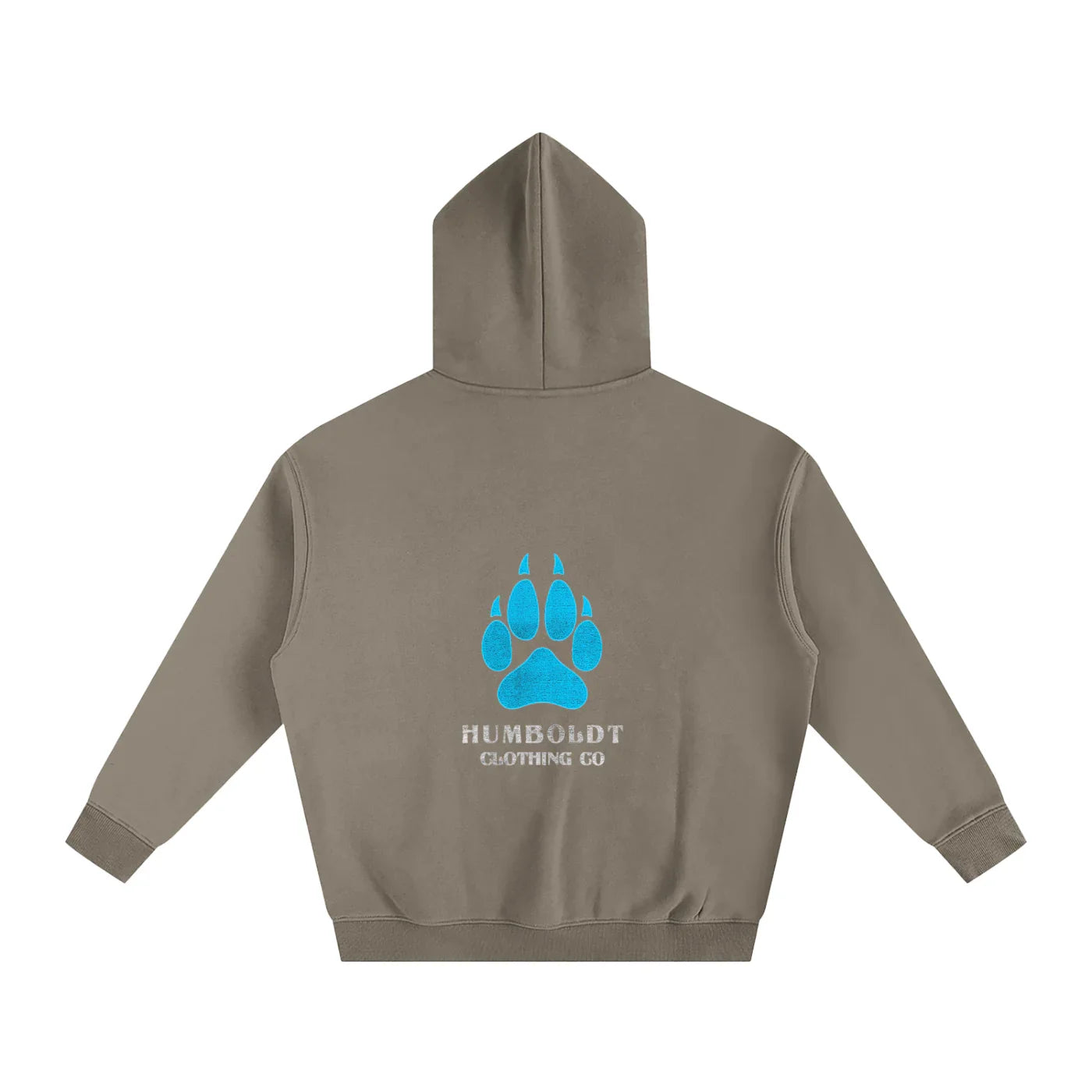White Wolf Oversized Fleeced Pullover Hoodie - CUSTOM ORDER