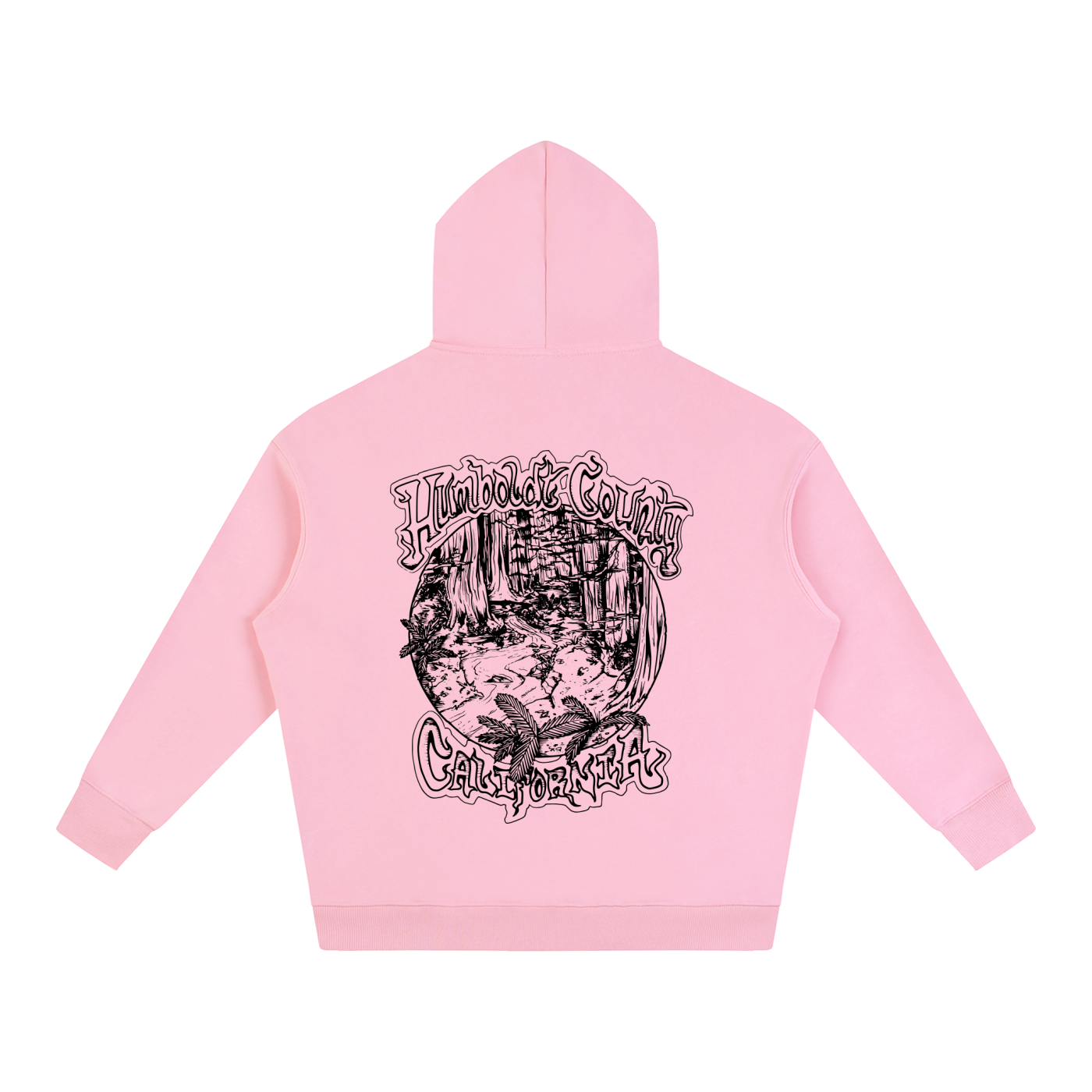 Deep Woods Oversize Fleeced Pullover Hoodie - CUSTOM ORDER