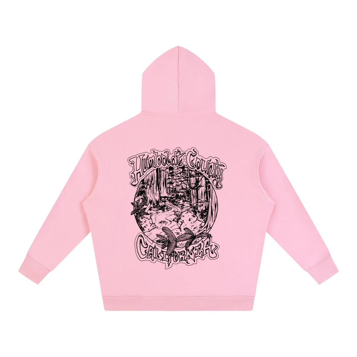 Deep Woods Oversized Fleeced Pullover Hoodie - CUSTOM ORDER