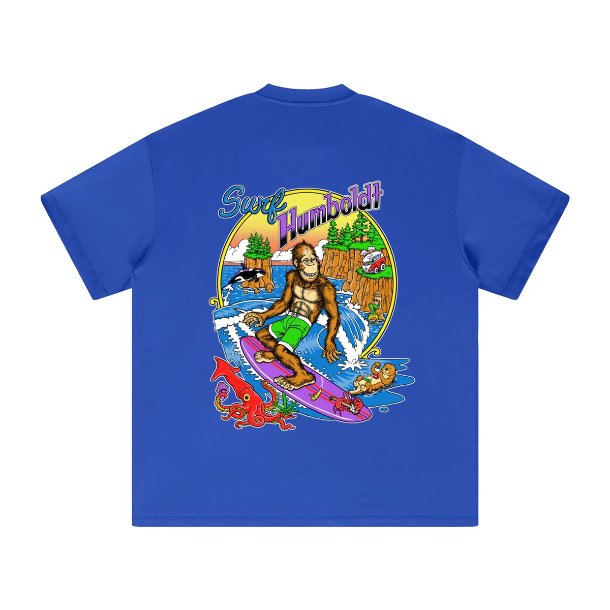Surf Humboldt Heavyweight Earth Tone TShirt - CUSTOM ORDER