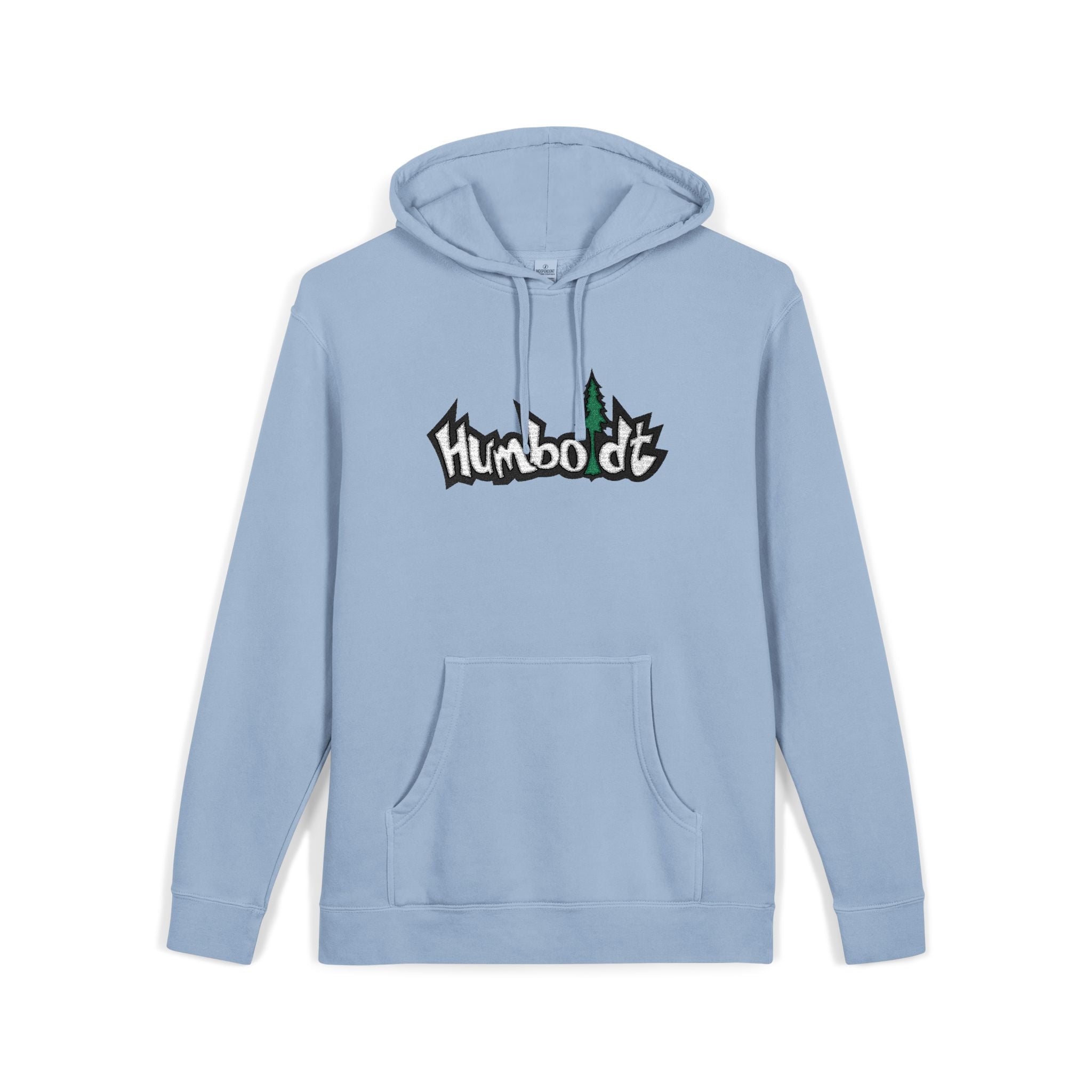 Big Treelogo Pigment Dyed Pullover Embroidered Hoodie-CUSTOM ORDER