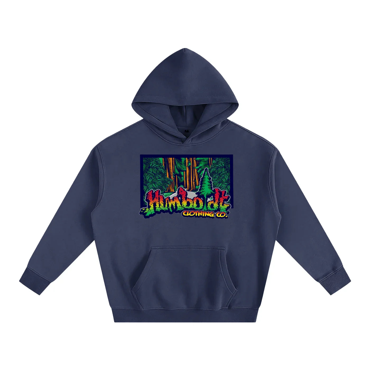 Rasta Forest Oversized Fleeced Pullover Hoodie - CUSTOM ORDER