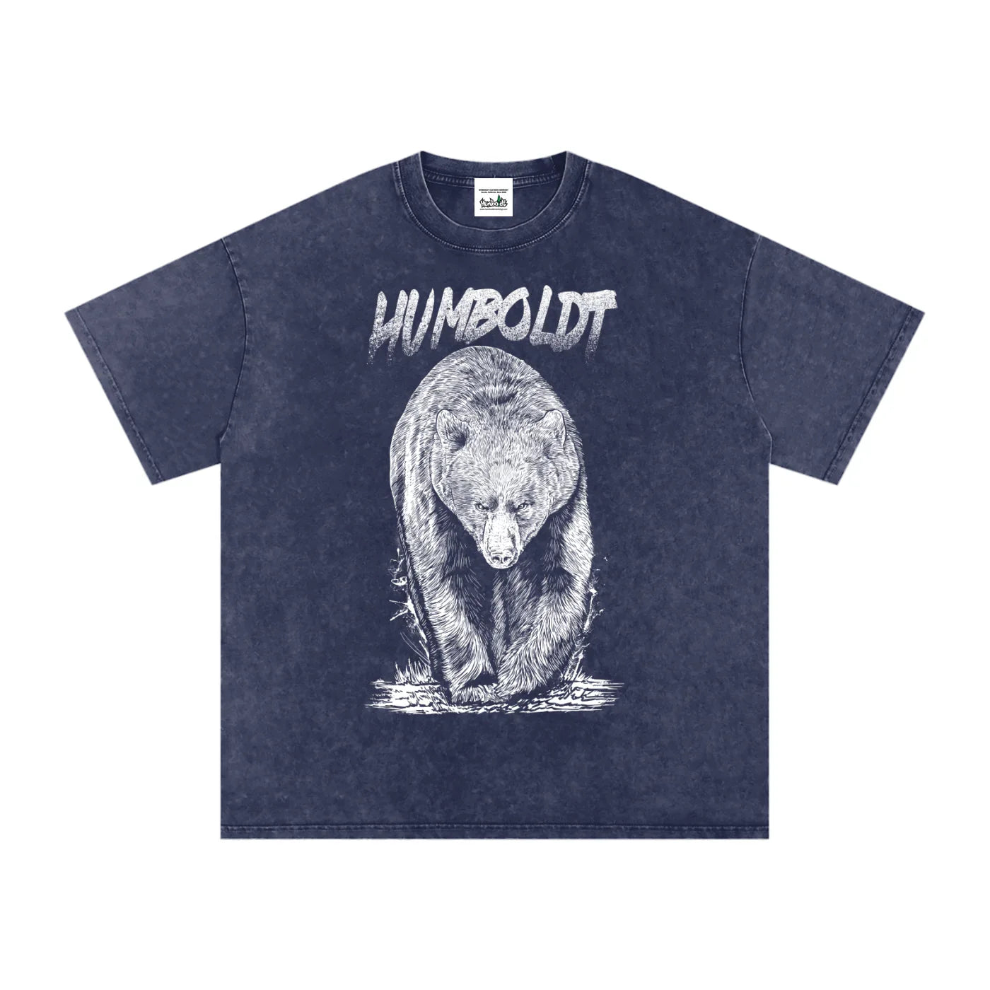 Bear Country Snow Washed Oversized Cotton TShirt - CUSTOM ORDER