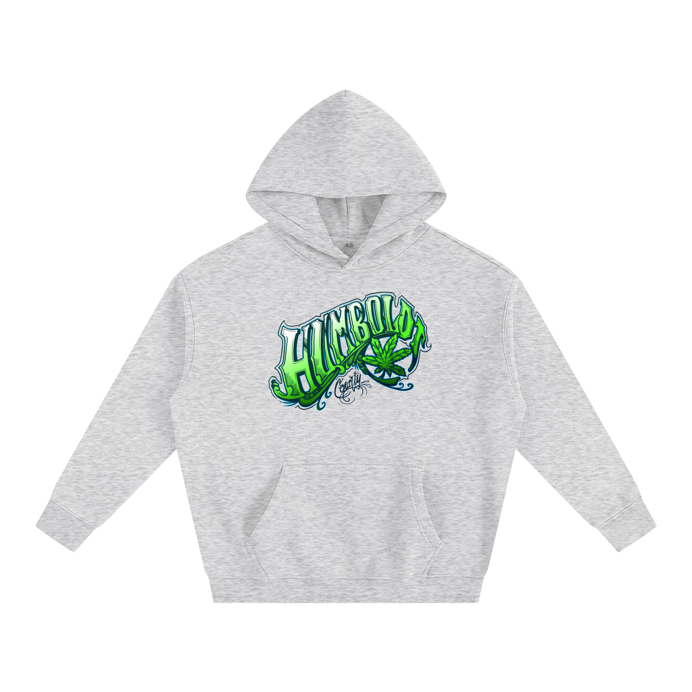 Humboldt Cannabis Oversize Fleeced Hoodie-CUSTOM ORDER