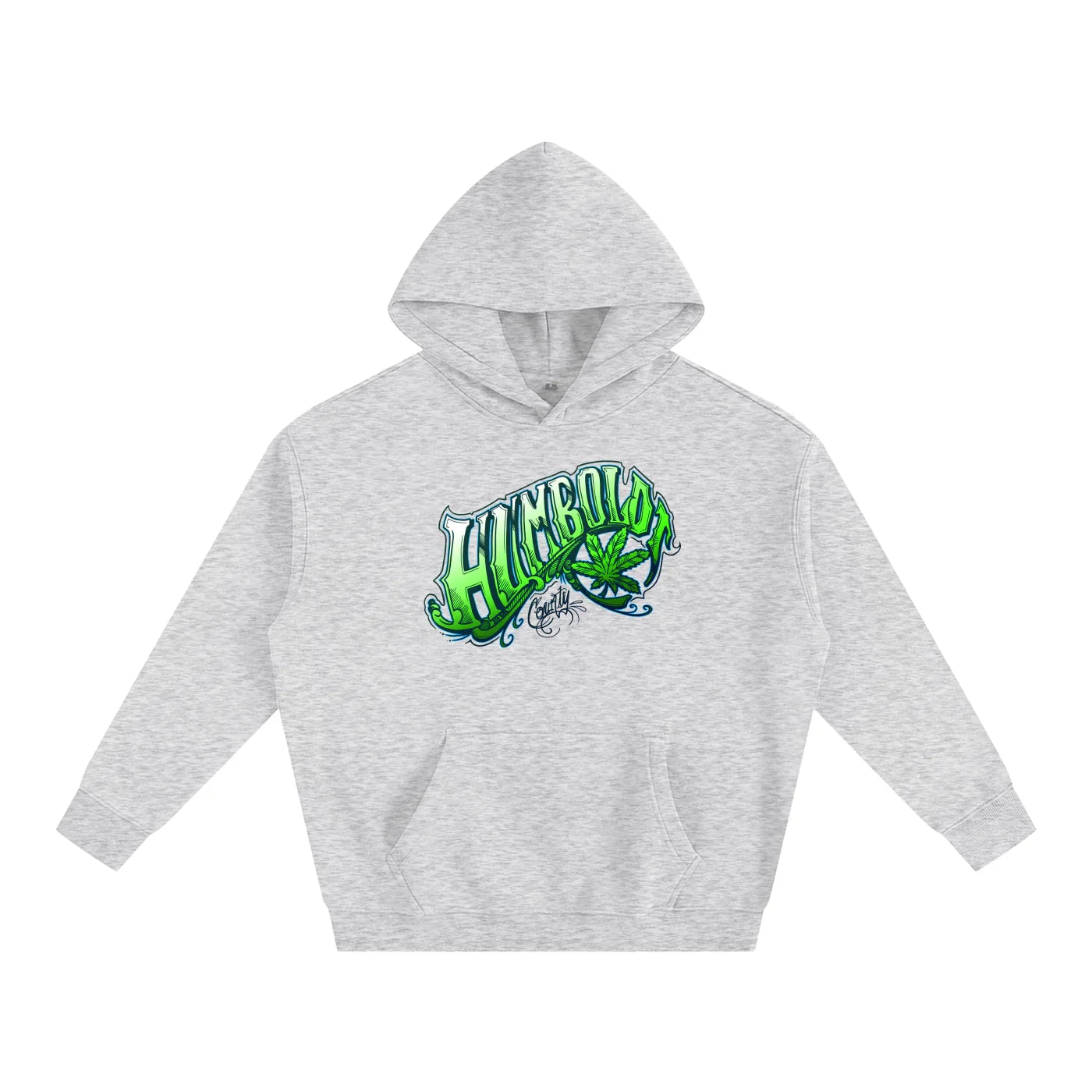Humboldt Cannabis Oversize Fleeced Pullover Hoodie - CUSTOM ORDER