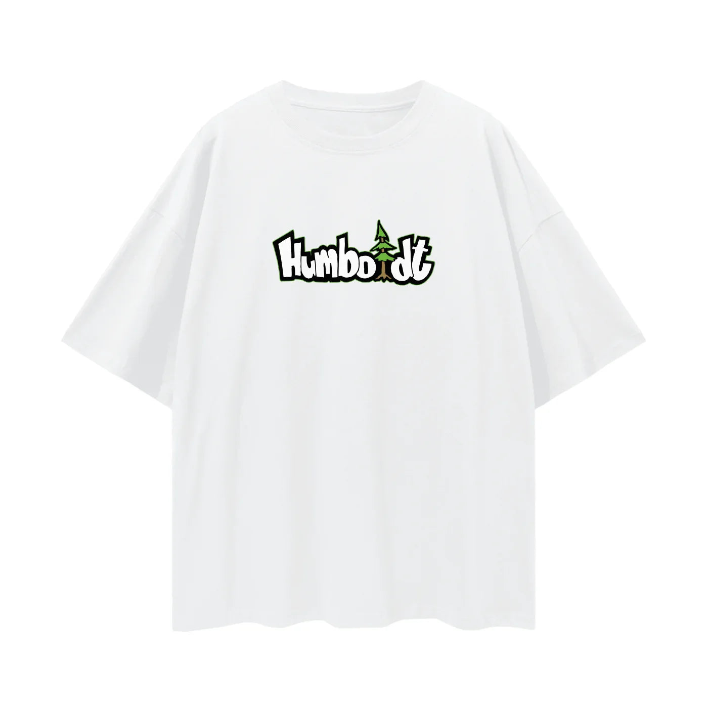 Treelogo Classic Streetwear Loose Drop Shoulder Tshirt - CUSTOM ORDER