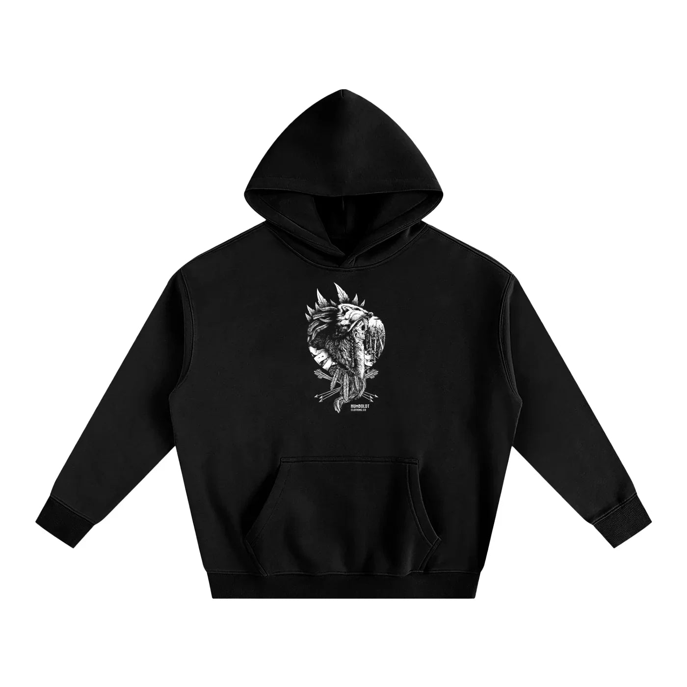 Natural Instinct Oversized Fleeced Pullover Hoodie - CUSTOM ORDER