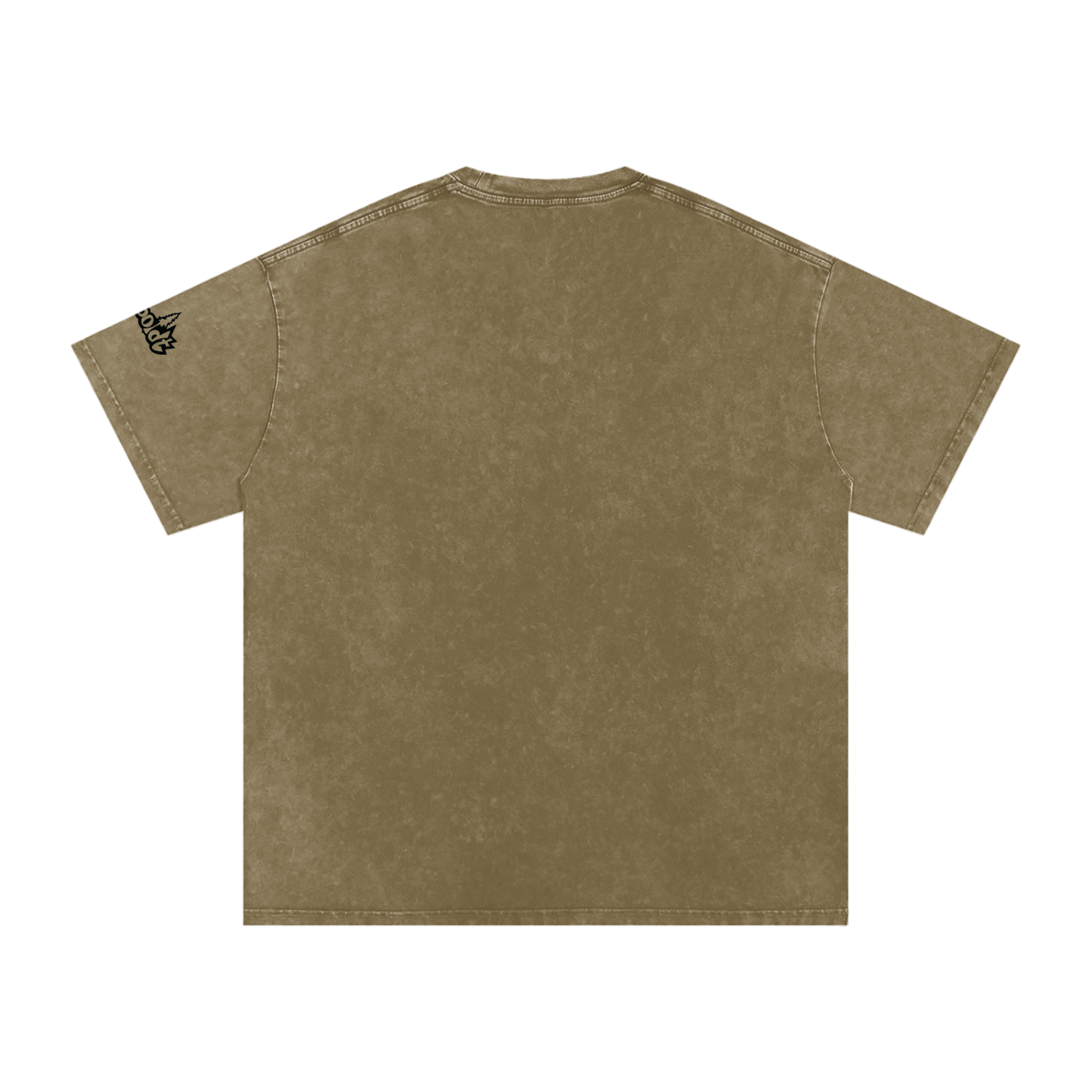 Highway 36 Snow Washed Oversized Cotton TShirt Black Ink Colorway - CUSTOM ORDER