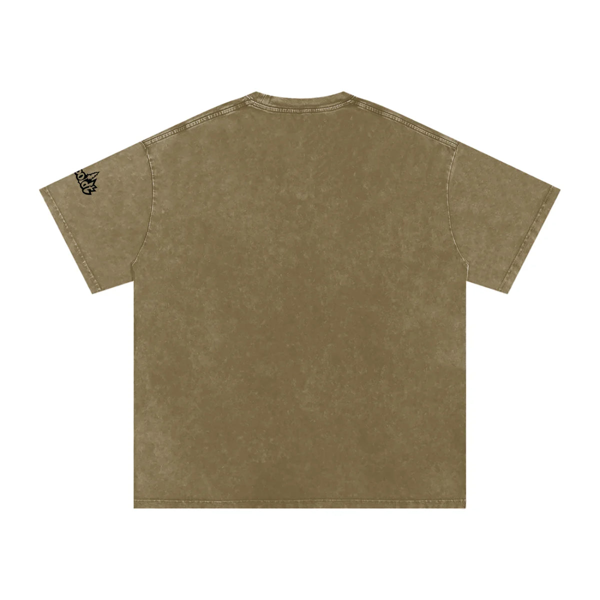 Highway 36 Snow Washed Oversized Cotton TShirt Black Ink Colorway - CUSTOM ORDER