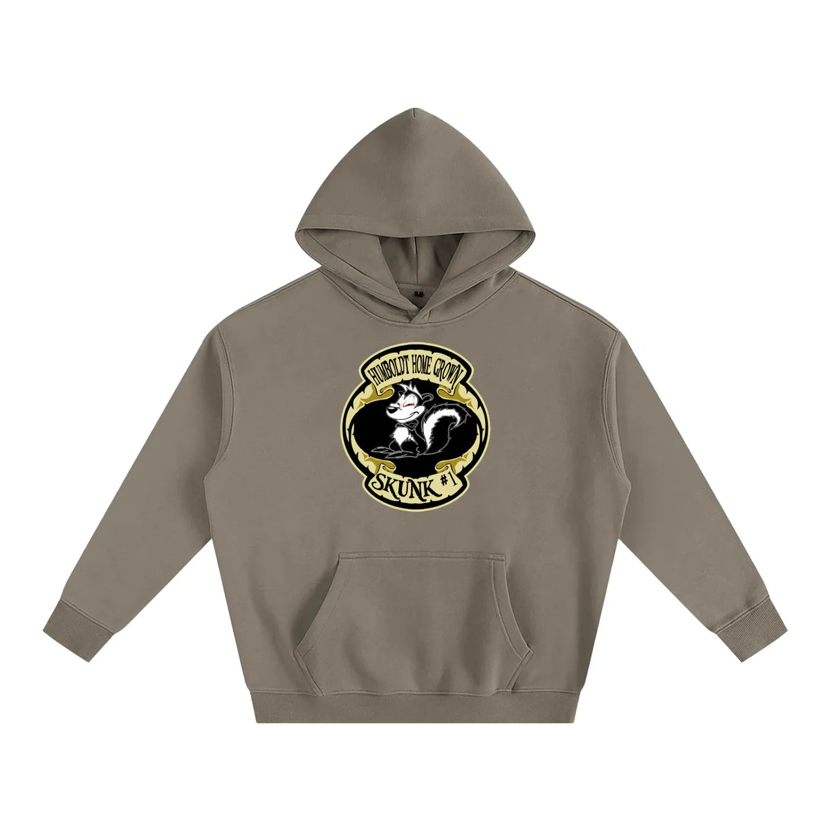 Skunk #1 Oversized Fleeced Pullover Hoodie - CUSTOM ORDER