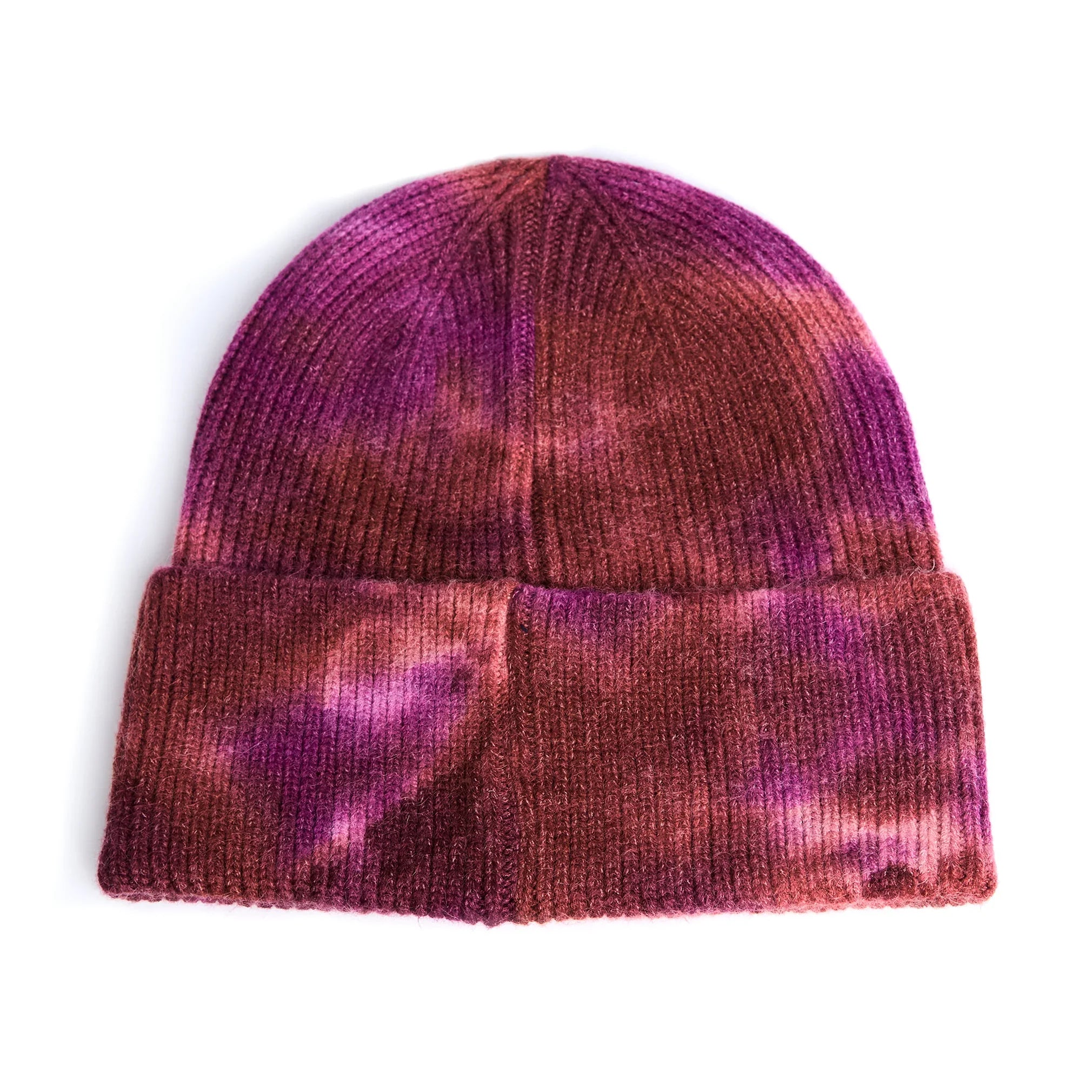 FunColor TieDye Foldup Beanie Pink-Peach