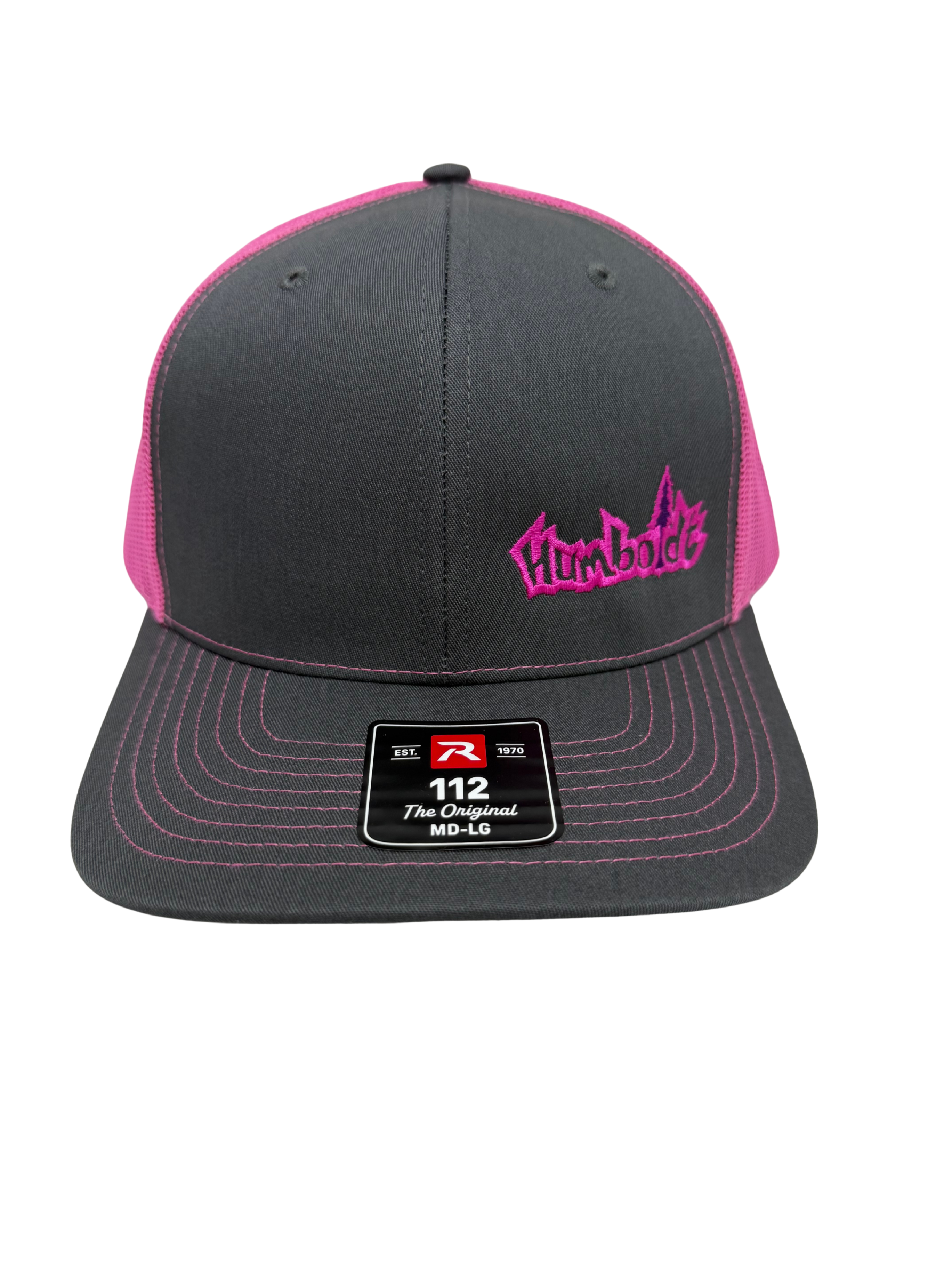 CB Sm TL R112 Hat Charcoal/Neon Pink