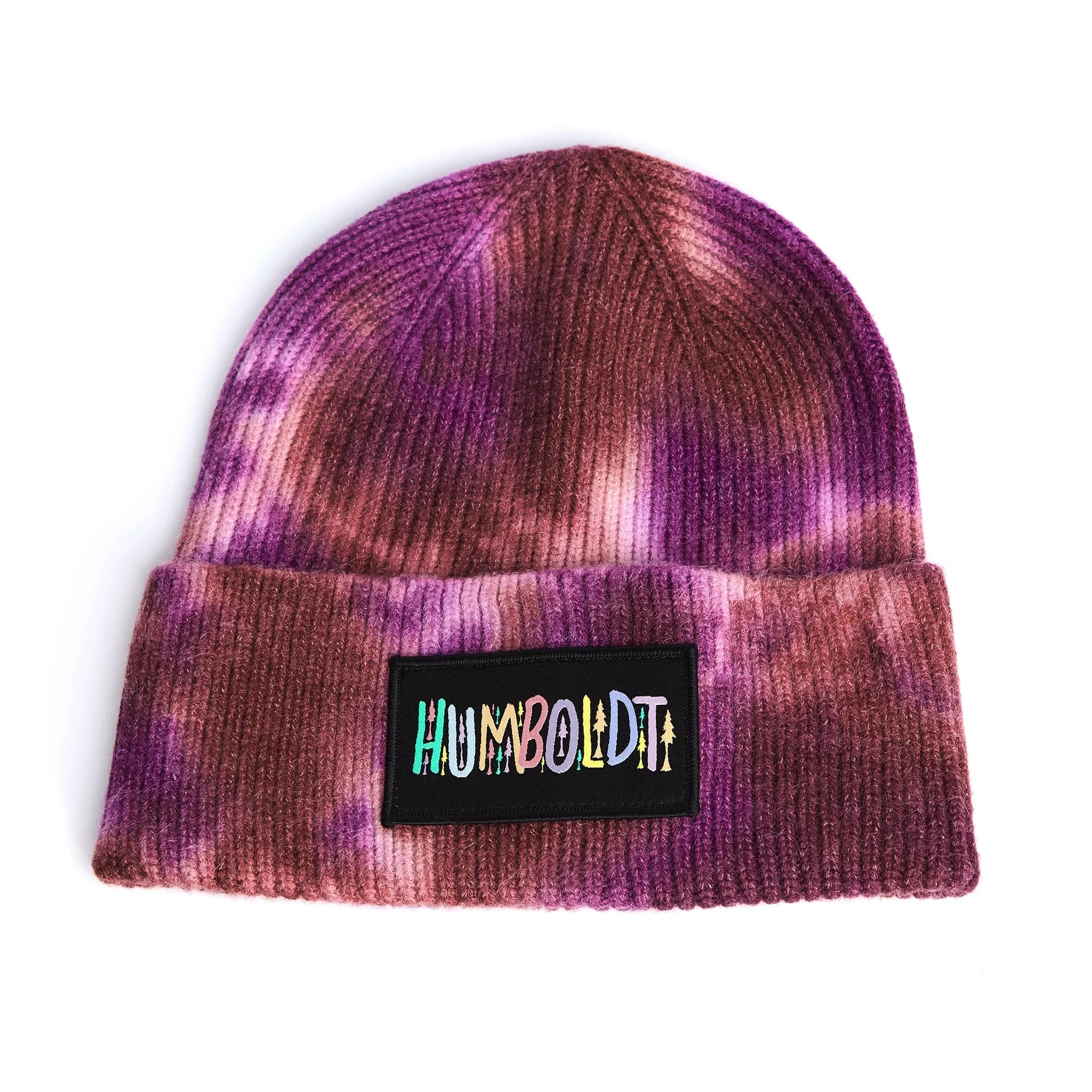 FunColor TieDye Foldup Beanie Pink-Peach