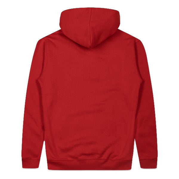 Humboldt Embroidered Big Treelogo P/O Hoodie RED-WHT-GRY