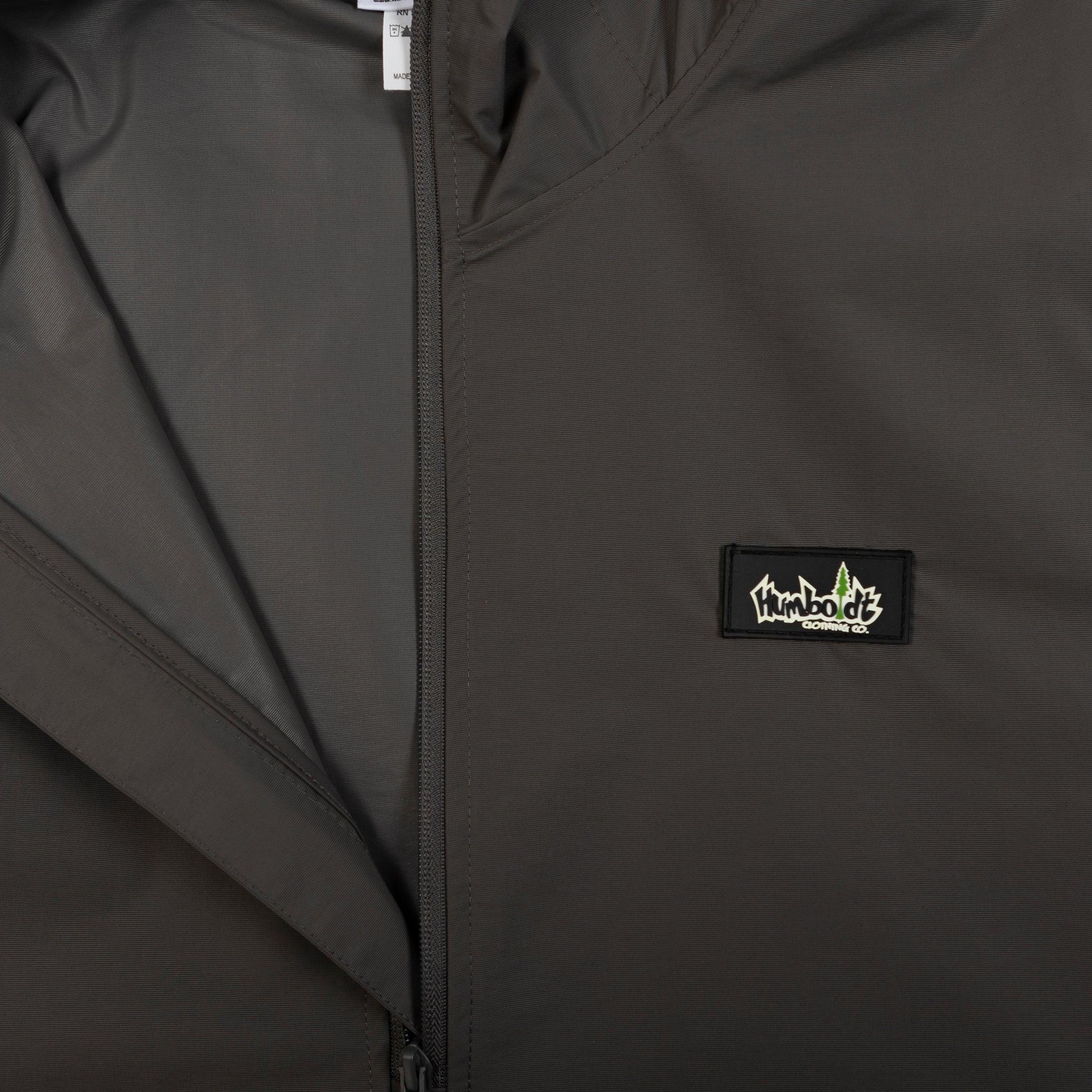 Humboldt Nylon Anorak Windbreaker Jacket Graphite