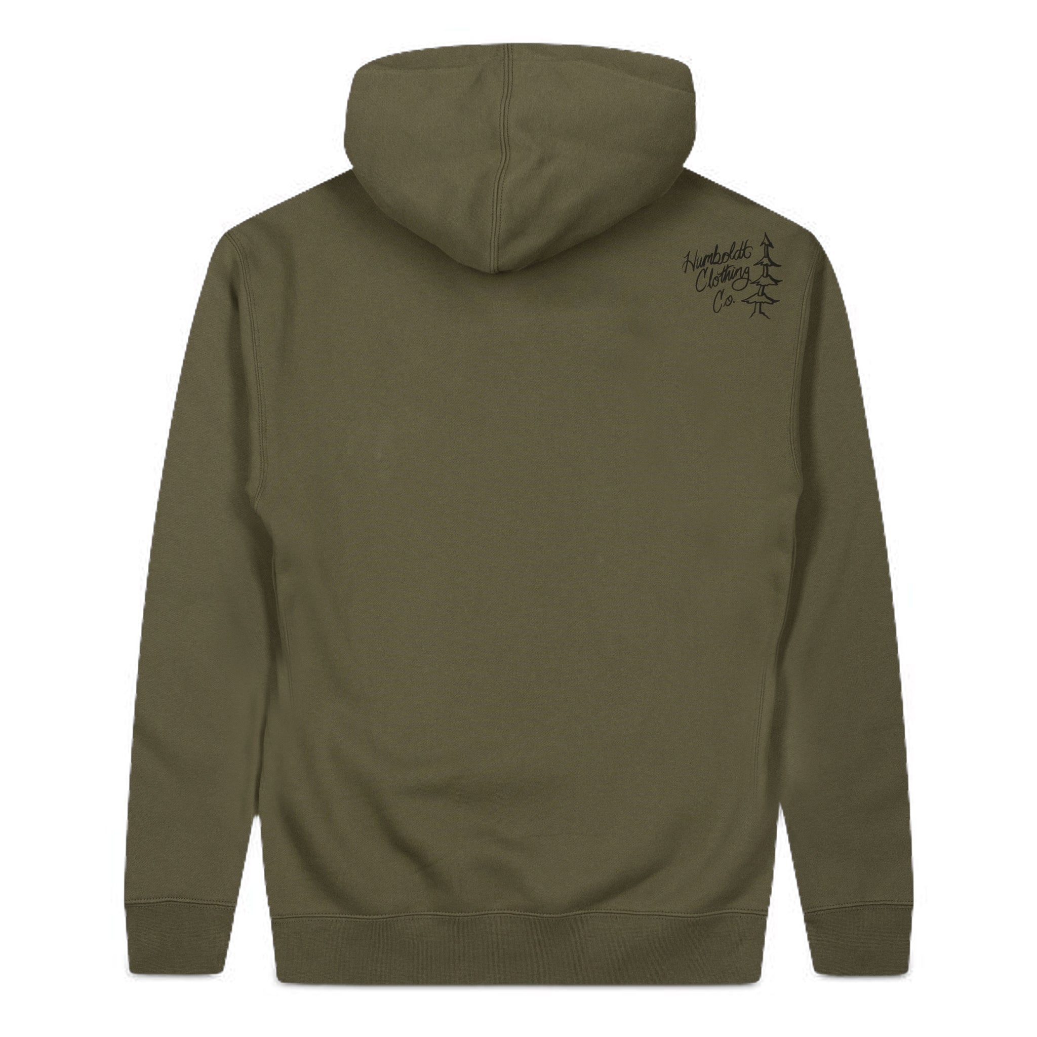 Inked Paradise Heavyweight P/O Hoodie Army
