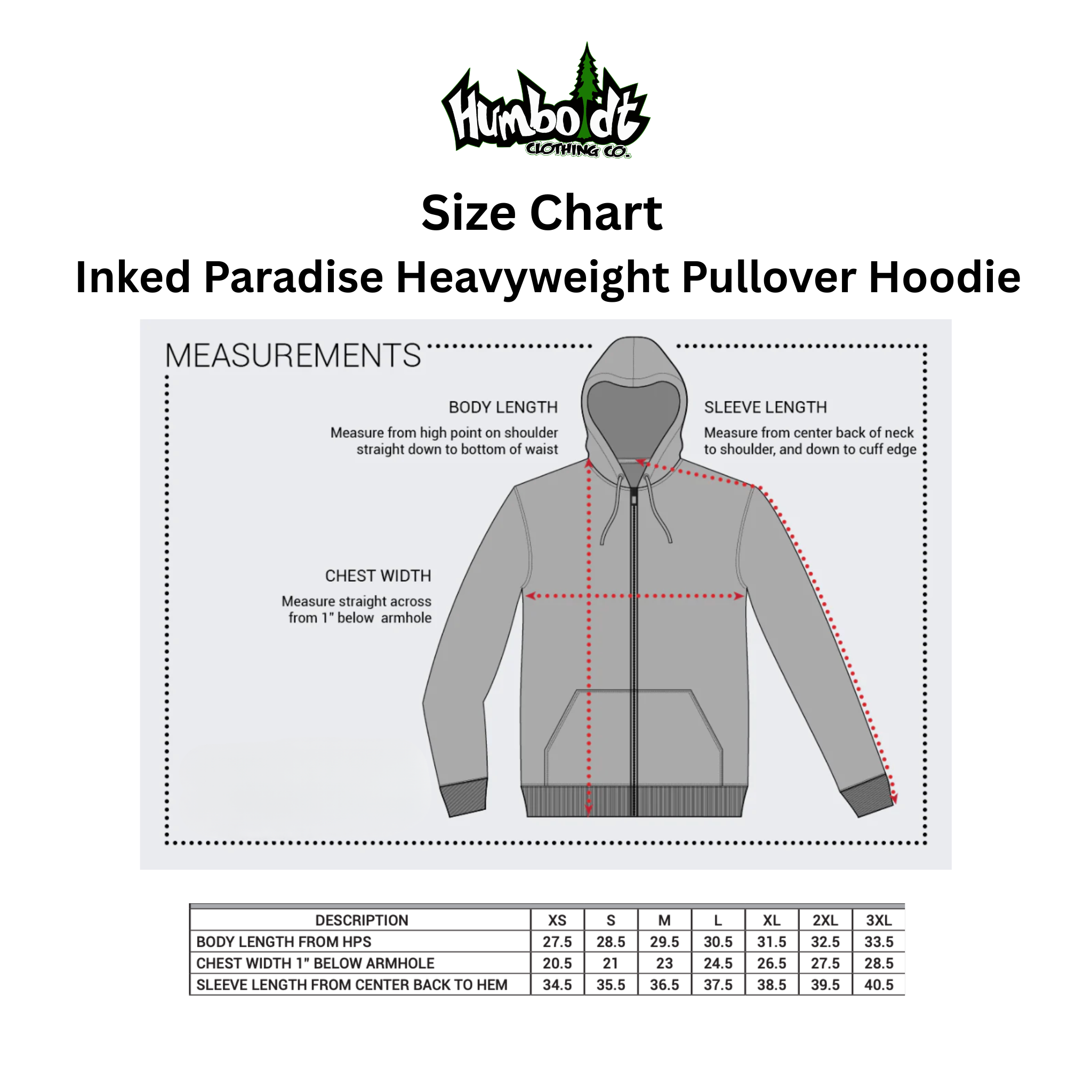 Inked Paradise Heavyweight P/O Hoodie Saddle