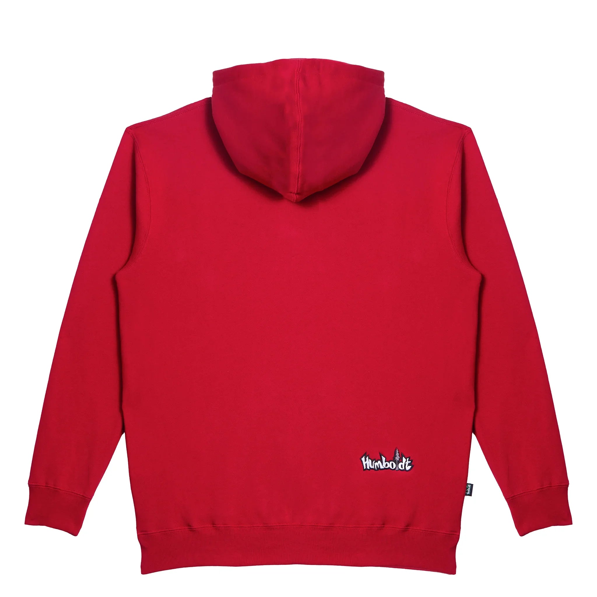 Old English EMB P/O RED-BLK Pullover Hoodie