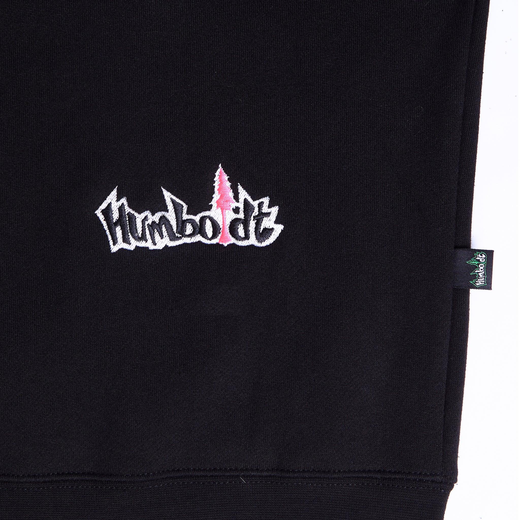 Old English EMB P/O BLK-HPK Pullover Hoodie