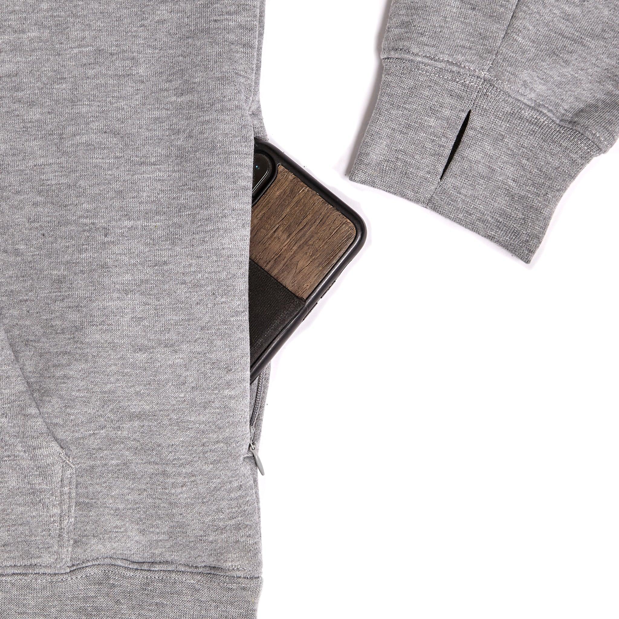 Old English EMB P/O HEA-BLK Pullover Hoodie