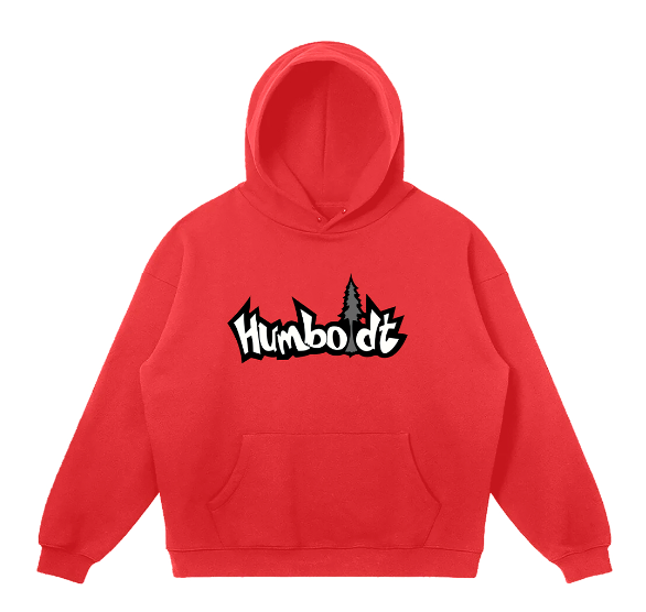 Big Treelogo EMB P/O RED-BLK-GRY