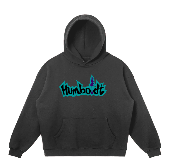 Big Treelogo EMB P/O BLK-TUR-PUR