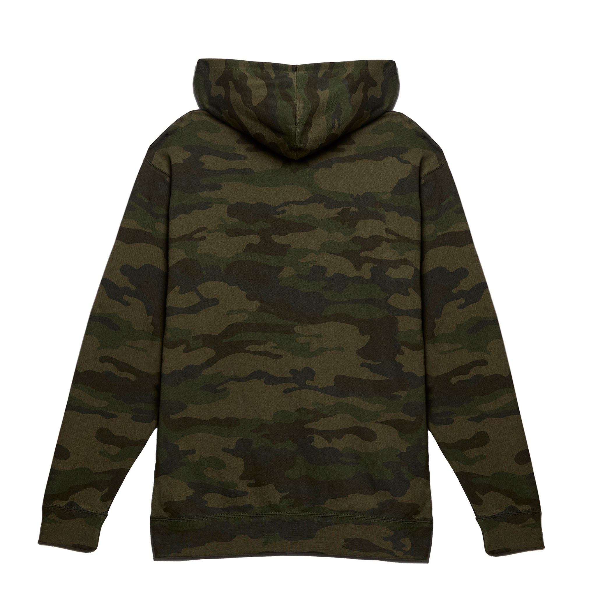 TL Midweight Zip Hoodie Forest Camo