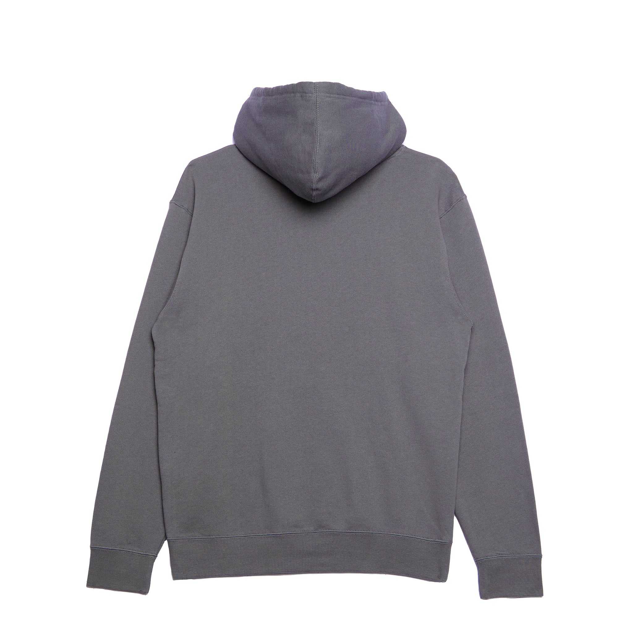 Treelogo Print Midweight P/O Hoodie Charcoal Solid